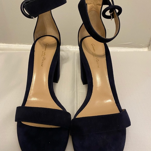 Gianvito Rossi Suede Heels - Picture 2 of 6